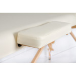 RestPro Classic 2 Cream Set Κρεβάτι Μασάζ Φυσικοθεραπείας Βαλίτσα Ξύλινο Massage Table + Massage Bolsters